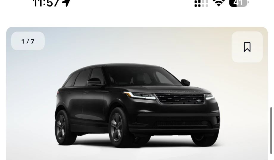 Range Rover Velar 2026