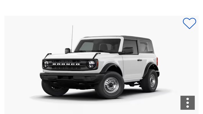 Ford Bronco Base 2026